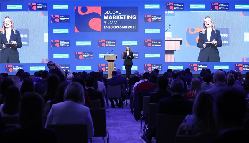 Pazarlama sektörünün yıldızları Global Marketing Summit 2023'te buluştu