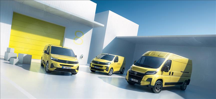 Opel'in hafif ticari araç ürün gamı tamamen yenilendi