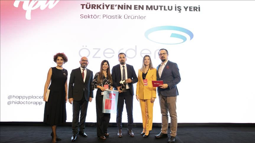 Özerden Ambalaj'a "Türkiye'nin En Mutlu İşyeri" ödülü