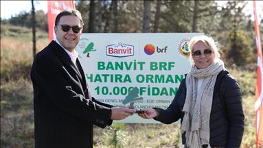 Banvit BRF Ormanları 50 bin ağaca ulaştı