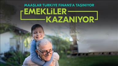 Türkiye Finans'tan emeklilere öze nakit promosyon ve ödül fırsatı