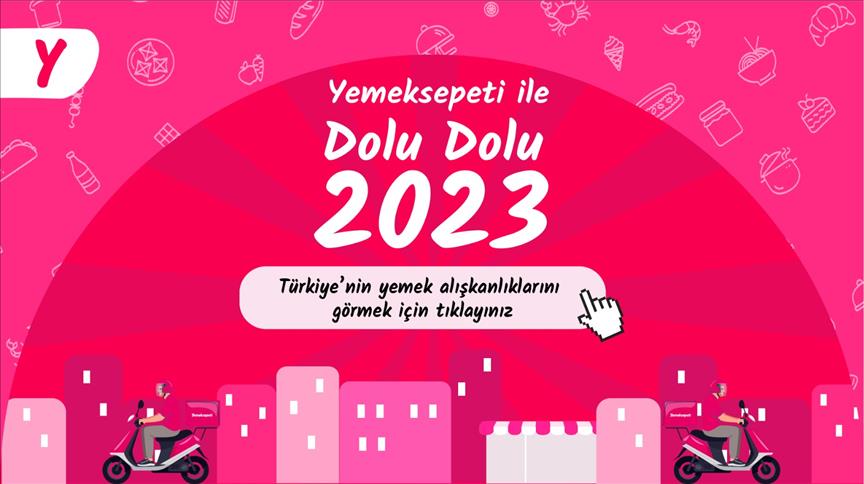 Yemeksepeti 2023'ün Yemek Istatistiklerini Açıkladı