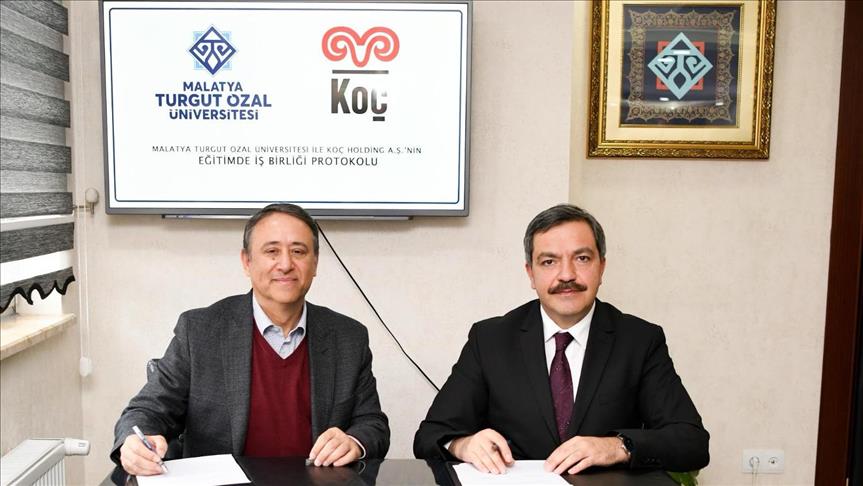 Koç Holding ile Malatya Turgut Özal Üniversitesi arasında "eğitimde iş birliği" protokolü