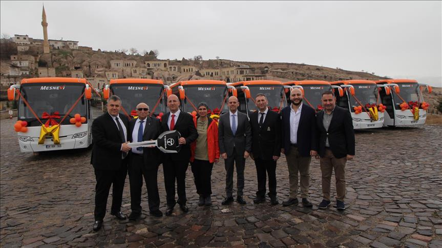 TEMSA, Mesnevi Turizm'e Maraton model 15 yeni nesil otobüs teslimatını gerçekleştirdi