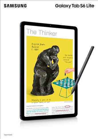 Galaxy Tab S6 Lite yenilenen işlemcileriyle daha güçlü bir tablet performansı sunuyor