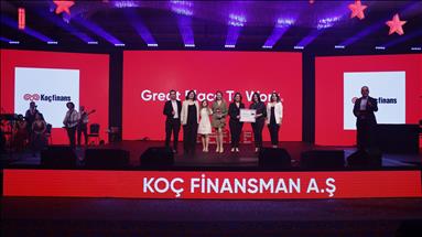 Koçfinans, Türkiye'nin en iyi işverenleri arasında yer aldı