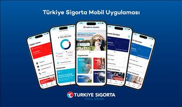 Türkiye Sigorta'nın mobil uygulaması 4,8 milyon kez indirildi