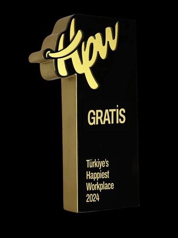 Gratis 3. kez "Türkiye'nin En Mutlu İşyeri" ödülünü aldı