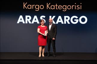 Aras Kargo'ya "En İyi E-Ticaret Deneyimi Yaşatan Kargo Şirketi" ödülü