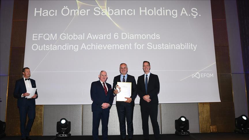 Sabancı Holding, "2024 Küresel EFQM Ödülü"nün sahibi oldu