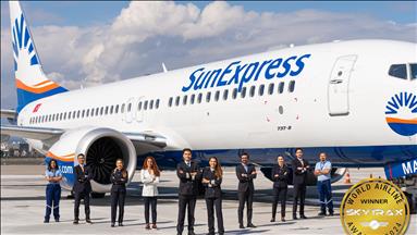 SunExpress, "Avrupa'nın En İyi Tatil Hava Yolu" seçildi