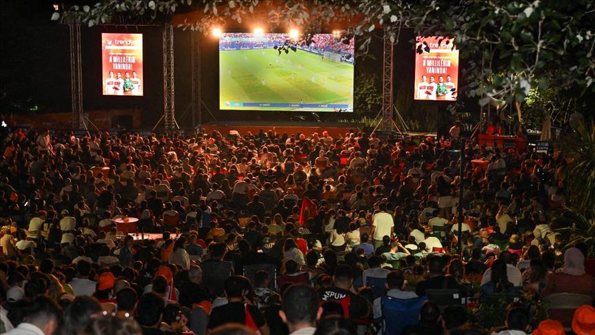 Avusturya-Türkiye maçı Trendyol sponsorluğunda kurulan dev ekrandan izlenebilecek