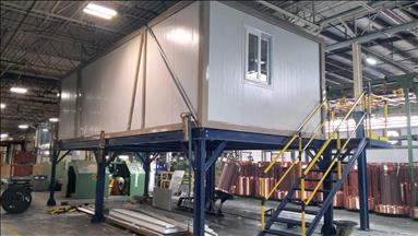 Karmod, ABD'li bakır kablo üreticisine konteyner ofisler kurdu