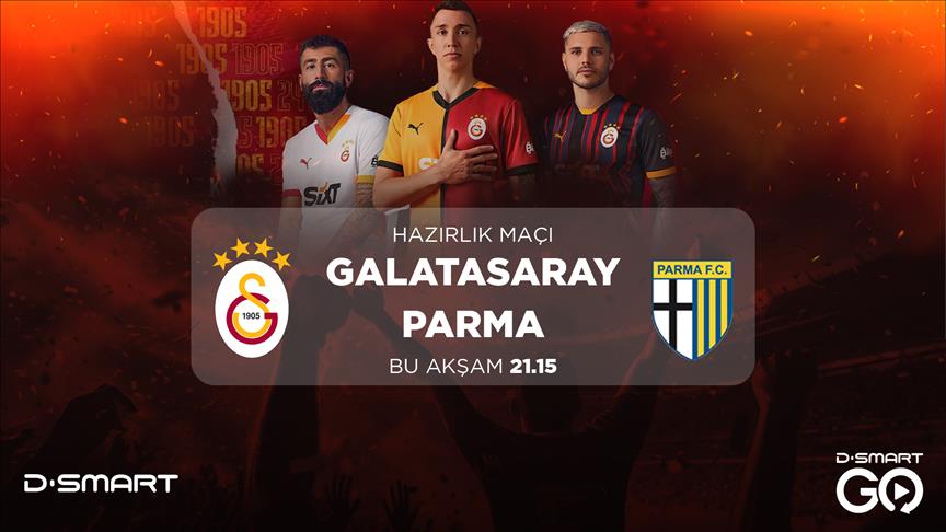Galatasaray, sezon öncesi son maçında Parma ile karşılaşacak
