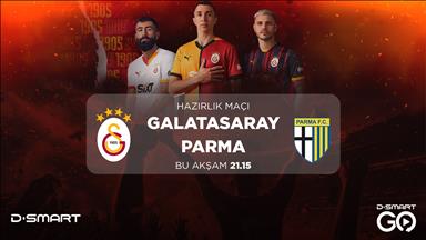 Galatasaray, sezon öncesi son maçında Parma ile karşılaşacak