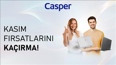 Casper'dan kasım ayına özel kampanya