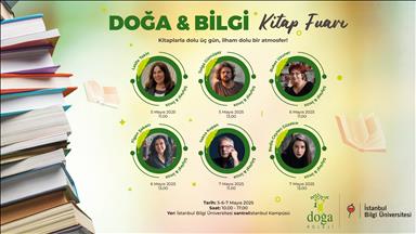 Doğa & BİLGİ Kitap Fuarı, 5-7 Mayıs'ta İstanbul'da gerçekleştirilecek