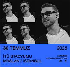 Justin Timberlake, 30 Temmuz'da İstanbul'da sahne alacak