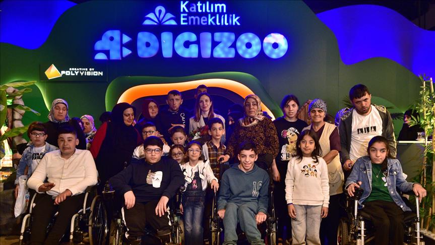 Katılım Emeklilik DigiZoo, özel gereksinimli çocukları ağırladı