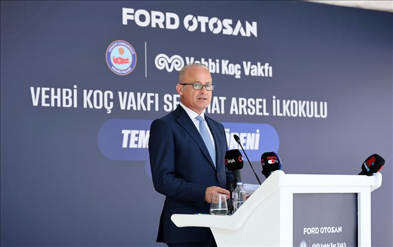 Ford Otosan ve Vehbi Koç Vakfı, Kocaeli'de yeni bir ilkokulun temelini attı