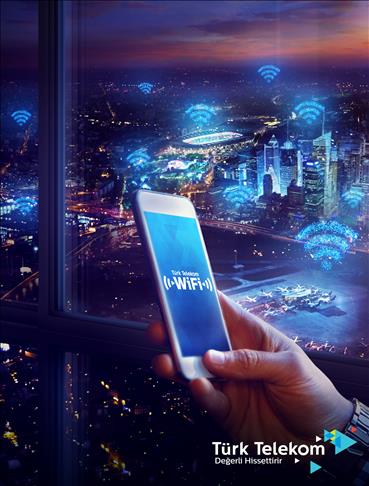 Türk Telekom'dan Dünya Wi-Fi Günü'nde 81 ilde ücretsiz internet