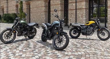 Honda yenilenen motosiklet modeli CL250'yi Türkiye'de satışa sundu