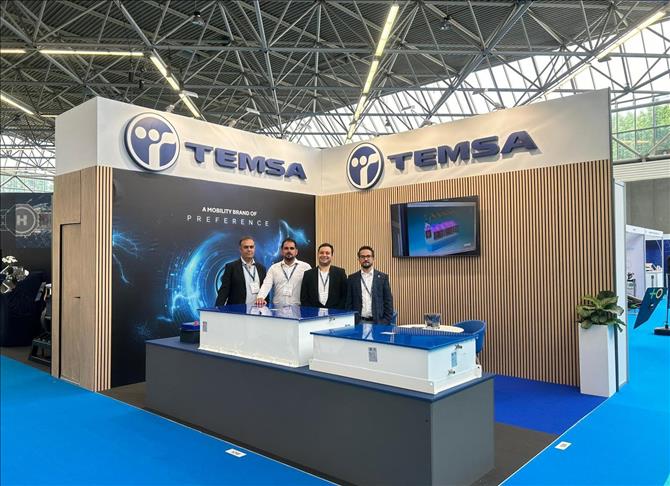 TEMSA, Hollanda'da Electric & Hybrid Marine Expo'ya katıldı