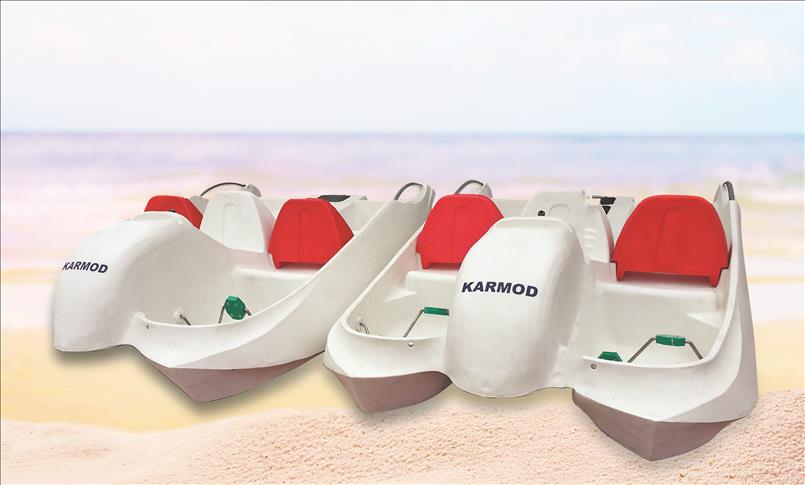 Karmod Gürcistan'a pedallı deniz bisikleti ihracatı gerçekleştirdi