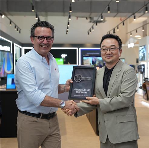 MediaMarkt'ın konsept mağazası Tech Arena'da, Samsung butiği açıldı