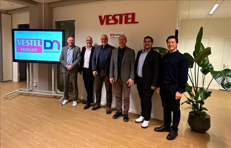 Vestel Mobilite, Diebold Nixdorf ile İtalya'da şarj istasyonları için işbirliği yaptı