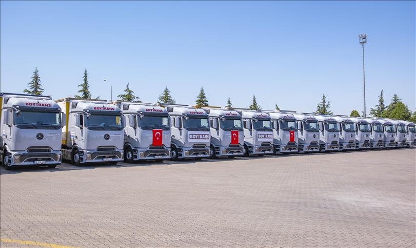 Boytrans filosuna 35 yeni nesil çekiciyi kattı