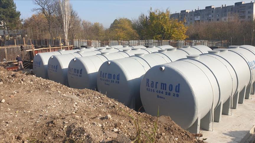 Karmod'un toprak altı yangın suyu depolama tanklarına talep artıyor