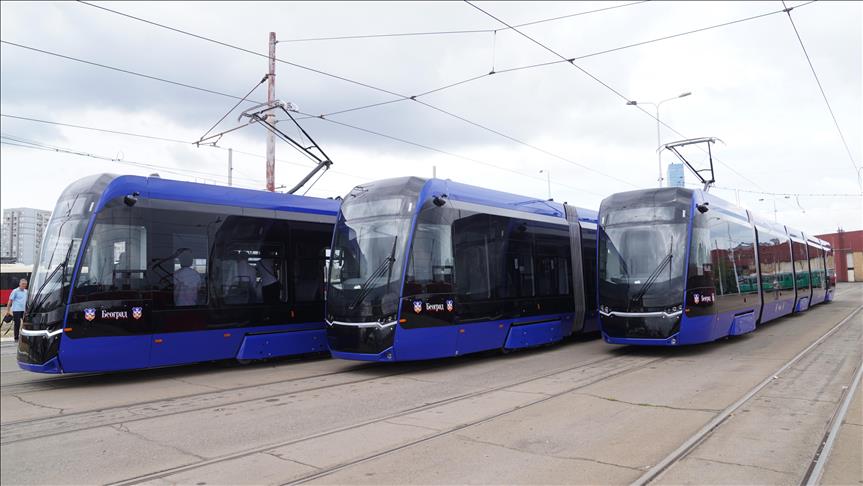 Bozankaya, Sırbistan'daki tramvay projesinde 3 aracı teslim etti