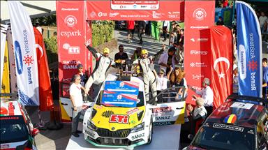 FIA Avrupa Ralli Kupası'nın Eskişehir'deki 9. ayağı tamamlandı