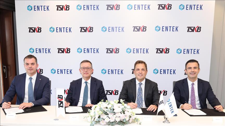 TSKB ve Entek Elektrik'ten 40 milyon dolarlık kredi anlaşması