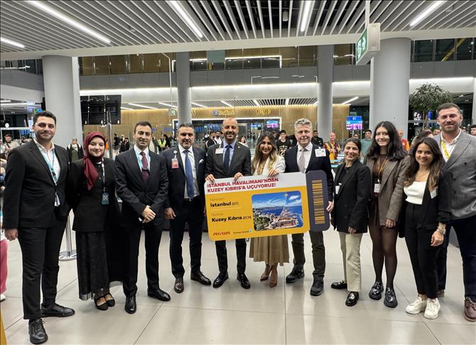 Pegasus Havayolları İstanbul Havalimanı'ndan KKTC uçuşlarına başladı