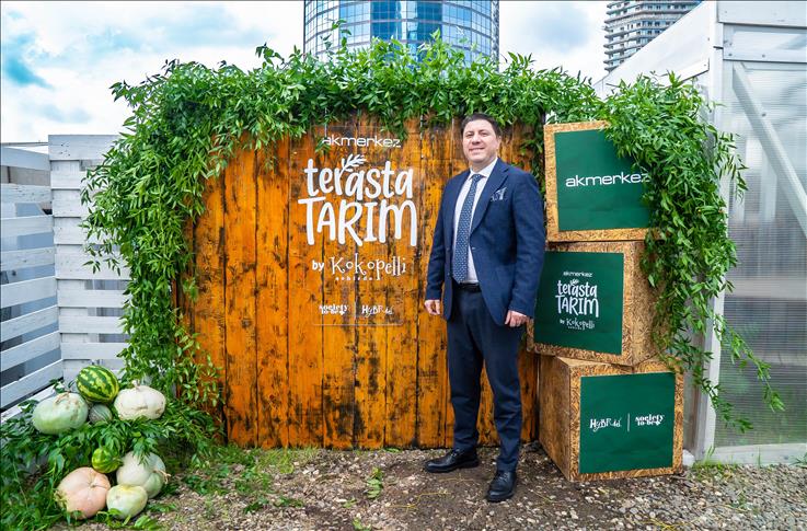 Akmerkez "Terasta Tarım" projesinin yeni dönemini tanıttı