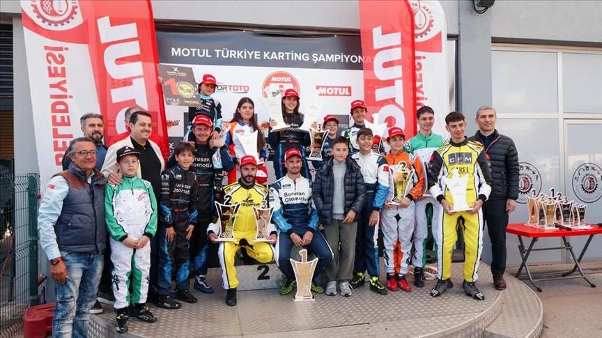 BOM Karting Takımı Türkiye Şampiyonası'nın 4. ayağında dört podyum derecesi