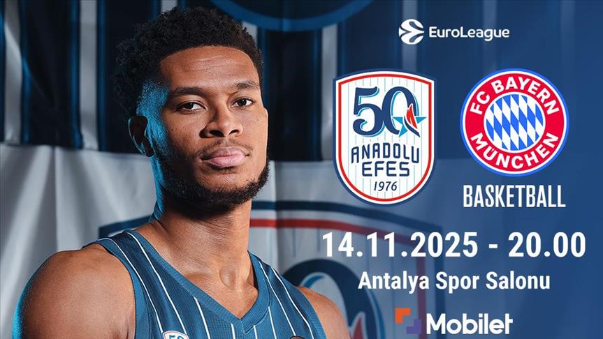 Corendon, Anadolu Efes-Bayern Münih Avrupa Ligi maçına ev sahipliği yapacak