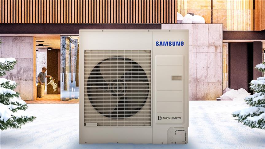 Samsung Monoblok Isı Pompası yüksek verimlilik sağlıyor