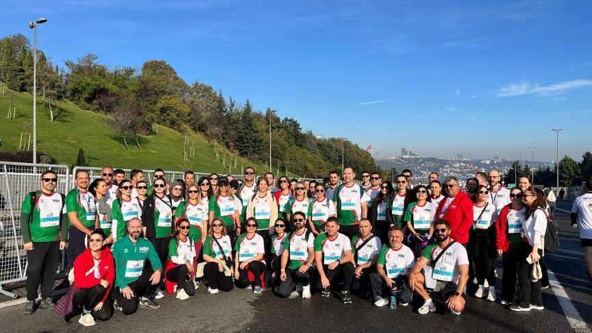 HDI Sigorta "47. İstanbul Maratonu"nda lösemili çocuklar için koştu