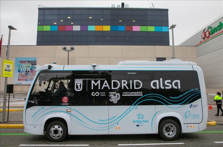 Otokar'ın otonom otobüsü İspanya'da yolcu taşımaya başladı