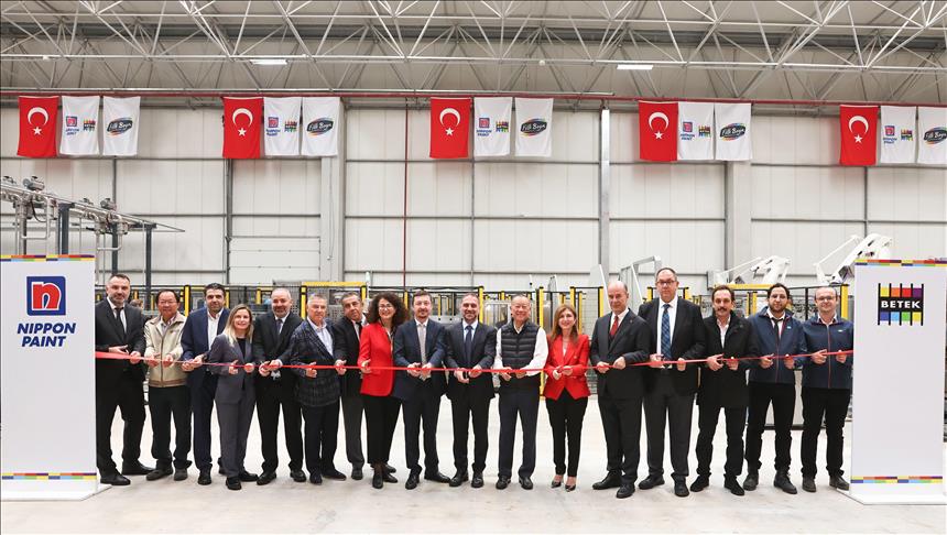 Nippon Paint-Betek su bazlı üretim tesisini devreye aldı