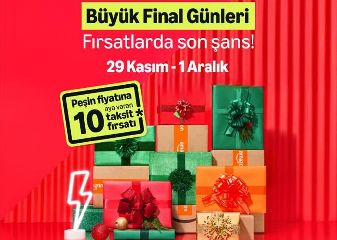 Amazon Türkiye'den Büyük Final Günleri kampanyası