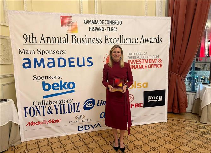 Limak Holding Yönetim Kurulu Başkanı Özdemir'e İspanya'dan "Mesleki Liyakat Ödülü"