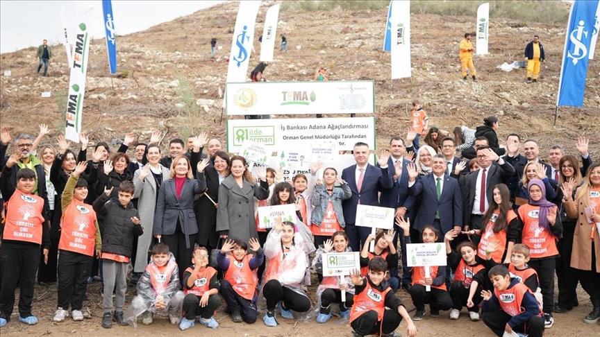 İş Bankası'nın "81 İlde 81 Orman" projesi Adana ile devam ediyor