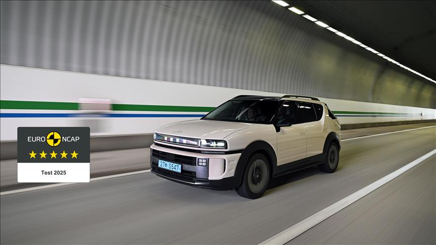 Yeni Hyundai NEXO'ya Euro NCAP'ten 5 yıldız