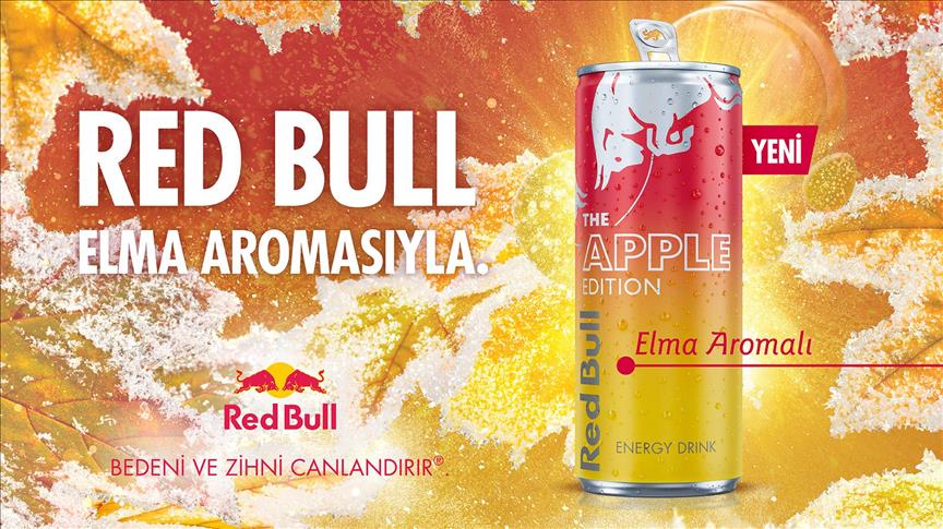 Red Bull Apple Edition raflarda yerini aldı