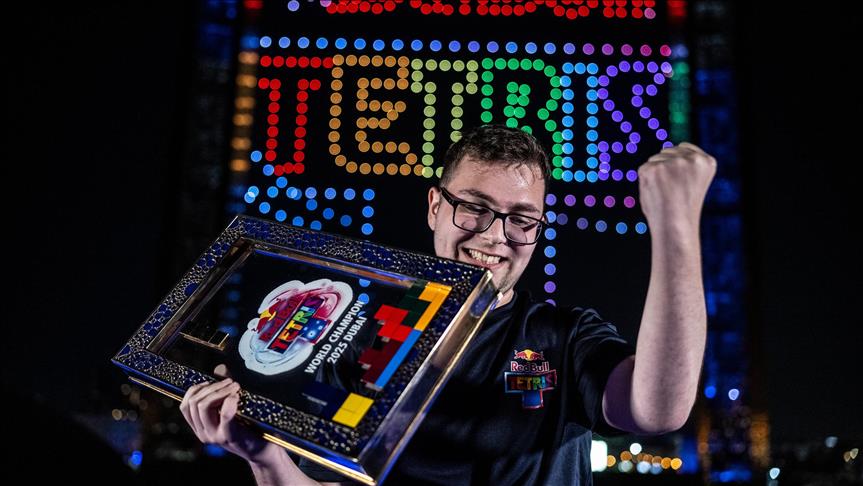 Red Bull Tetris Dünya Şampiyonu Türkiye'yi temsil eden Fehmi Atalar oldu