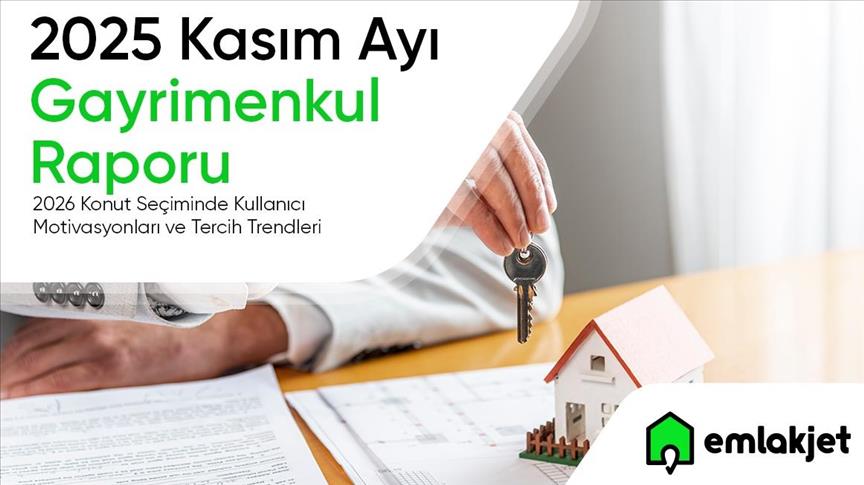 Emlakjet, Kasım 2025 Gayrimenkul Raporu'nu paylaştı